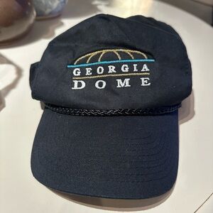 Georgia Dome Embroidered Navy Cap